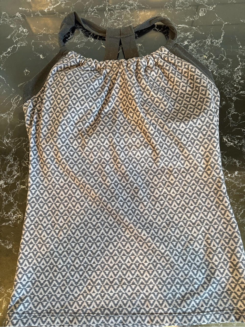 Prana Black Racerback Tank Top